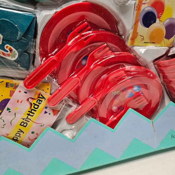 New Target Vintage Kool Toyz Toy Birthday Bash Set Kitchen Party Food 1999 90s - Picture 4 of 16